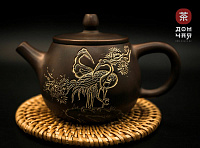 Авторский Чайник Нисин-Тао "Журавли" #97, 185мл