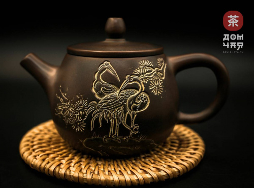 Авторский Чайник Нисин-Тао "Журавли" #97, 185мл