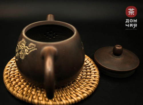 Авторский Чайник Нисин-Тао "Журавли" #97, 185мл