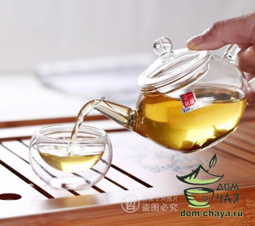 Чайник стекло «маленький» 200 мл.