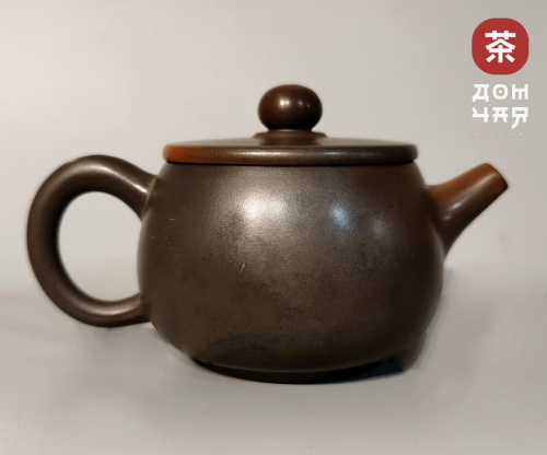 Авторский Чайник из Гуанси "Дровяной обжиг" #113, 165мл.