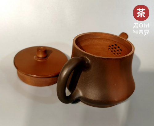 Авторский Чайник из Гуанси "Дровяной обжиг" #114, 150мл.