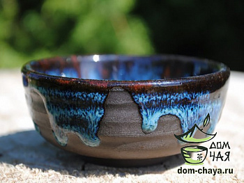 Пиала обливная глазурь (ручной работы) #58