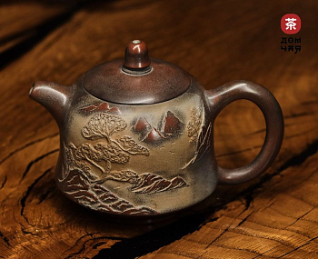 Авторский Чайник из Циньчжоу "Горная Деревня" #258, 200мл