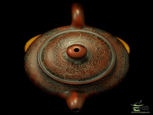 Авторский Чайник из Циньчжоу, Яо Бянь "Дракон в облаках" #11