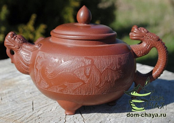 Чайник Исинская глина (Дракон) #326