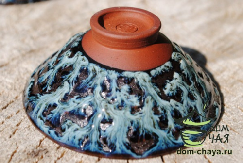 Пиала обливная глазурь (ручной работы) #61