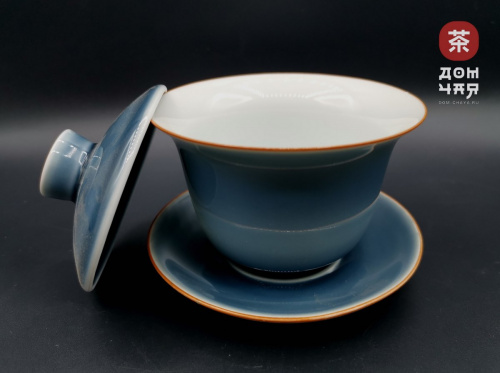 Гайвань фарфор «Серая», 190мл.