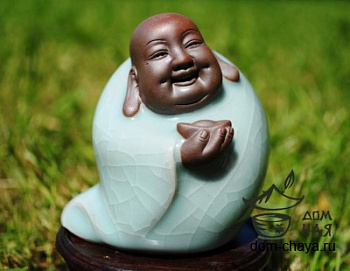 Фигурка  «Будда с чашей чая» #41