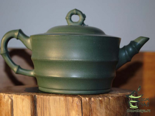 Исинский Чайник Зеленая глина #158