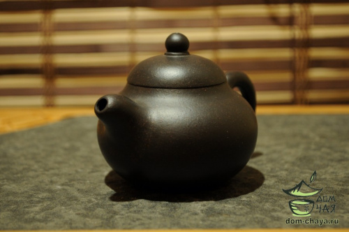 Исинский Чайник "глина Хэй Чжу Ни", 140мл #543