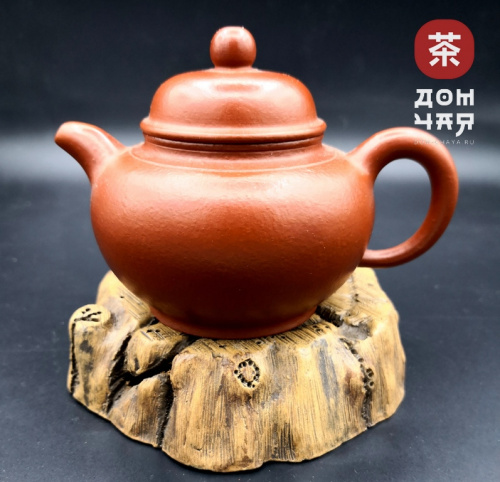 Авторский Исинский чайник, глина "Да Хун Пао" 185мл #680