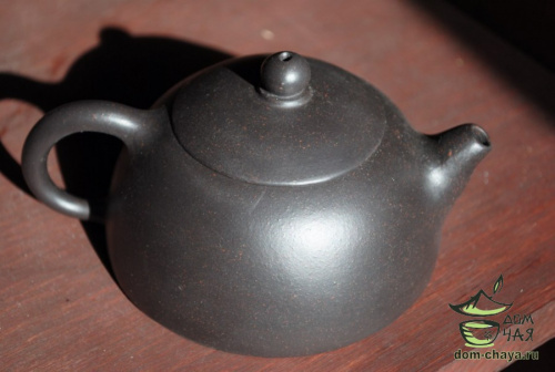 Исинский Чайник "глина Хэй Чжу Ни", 140мл #210
