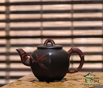 Чайник Исинская глина "Шестигранник" #572