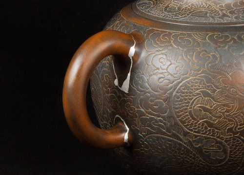 Чайник Кинцуги Нисин-Тао #1, 275 мл.