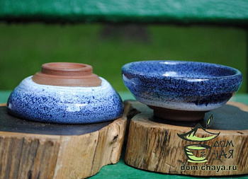 Пиала обливная глазурь (ручной работы) #47