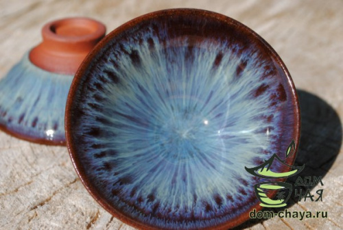 Пиала обливная глазурь (ручной работы) #63