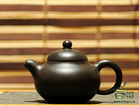Исинский Чайник "глина Хэй Чжу Ни", 140мл #543