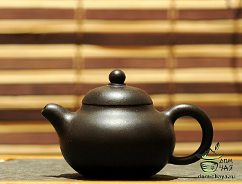 Исинский Чайник "глина Хэй Чжу Ни", 140мл #543