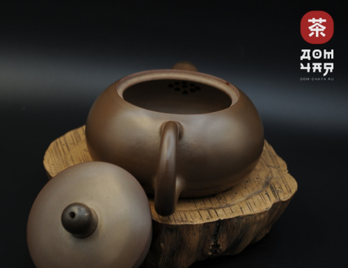 Авторский Чайник из Циньчжоу, дровяной обжиг #70, 126мл.