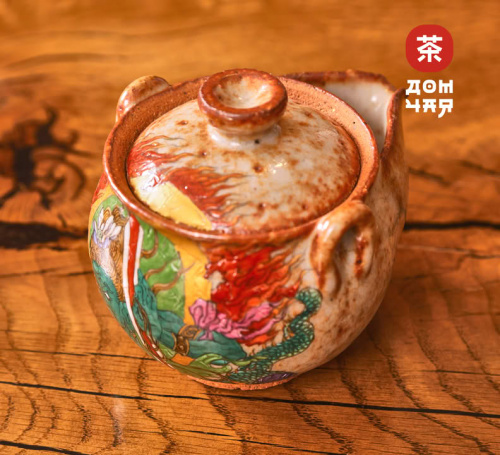 Хохин, Дровяной обжиг Цзиндэчжэ́нь, ручная роспись, 225мл