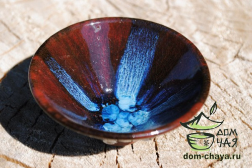 Пиала обливная глазурь (ручной работы) #57