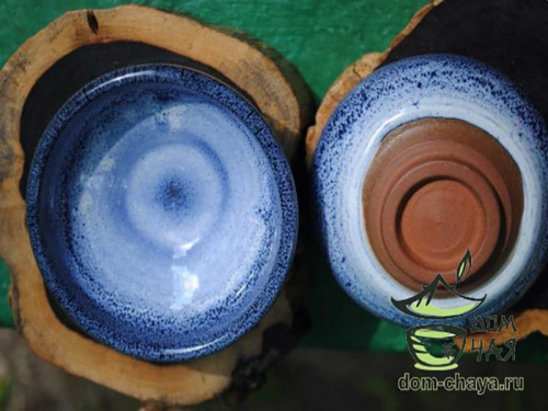 Пиала обливная глазурь (ручной работы) #47