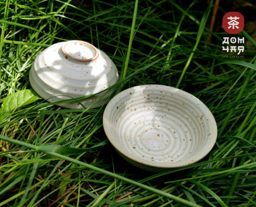 Пиала керамика "Белая Большая", 80мл.