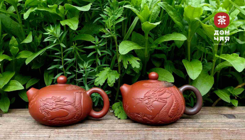 Авторский Чайник из Циньчжоу "Дракон Сиши", 200мл