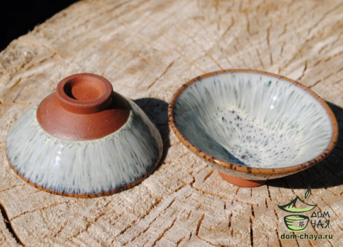 Пиала обливная глазурь (ручной работы) #60