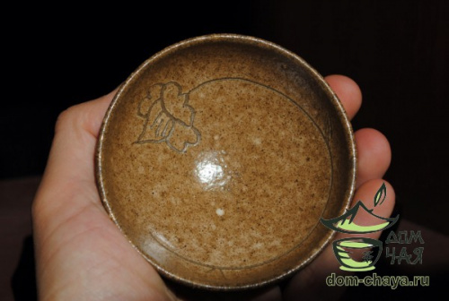 Пиала обливная глазурь (ручная роспись) #30