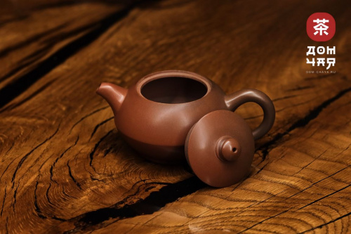 Авторский Чайник из Гуанси "Плоский Сиши" #268 120мл.