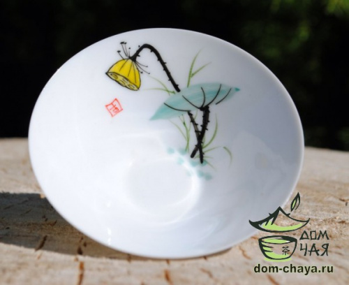 Пиалы из тонкостенного Фарфора ручной росписи f75, 85мл.