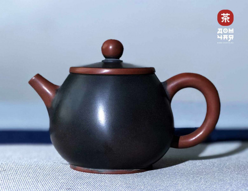 Авторский Чайник из Циньчжоу «Комбинированный стиль» #231, 95мл.