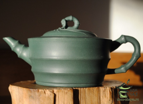 Исинский Чайник Зеленая глина #158