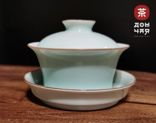 Гайвань, Фарфор Селадон «Рыбки», 130мл.