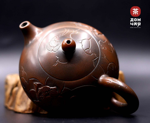 Авторский Чайник из Гуанси "Лотос" #236, 110мл