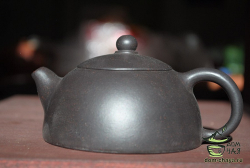 Исинский Чайник "глина Хэй Чжу Ни", 140мл #210