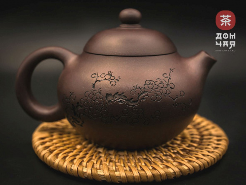 Исинский Чайник, Фиолетовая глина #699, 180мл