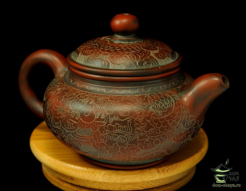 Авторский Чайник из Циньчжоу, Яо Бянь "Дракон в облаках" #11