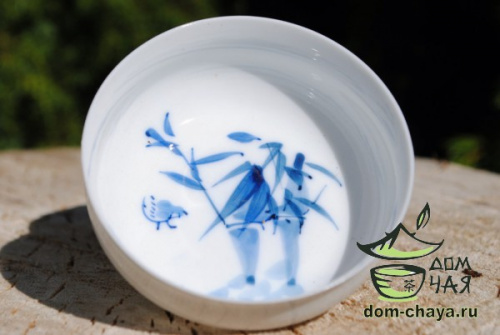 Пиалы из тонкостенного Фарфора ручной росписи f11