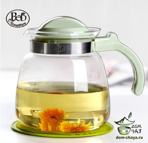 Чайник из жаропрочного стекла 1800 мл.