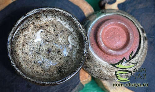 Пиала обливная глазурь (ручной работы) #37