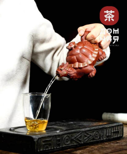 Авторский Исинский Чайник «Дракон-черепаха» SHQ #703, 300мл 