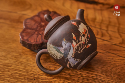 Чайник "Тёплые крылья" Цзяншуйский Барельеф, 190мл