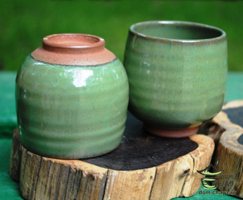 Пиала обливная глазурь (ручной работы) #46