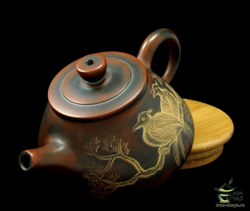 Авторский Чайник из Циньчжоу Птицы#38