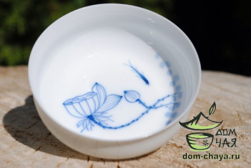 Пиалы из тонкостенного Фарфора ручной росписи f11