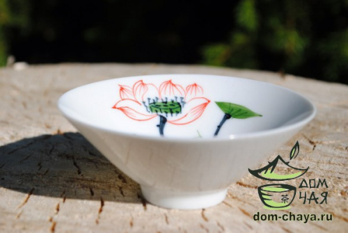 Пиалы из тонкостенного Фарфора ручной росписи f77, 85мл.