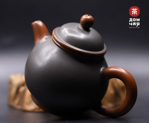 Авторский Чайник из Гуанси "Комбинированный стиль" #225, 105мл
